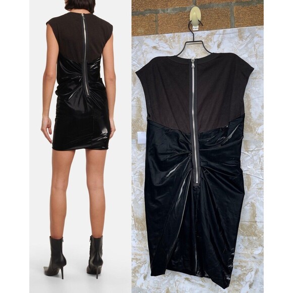 RTA Isabella vinyl minidress size Large - Picture 2 of 12